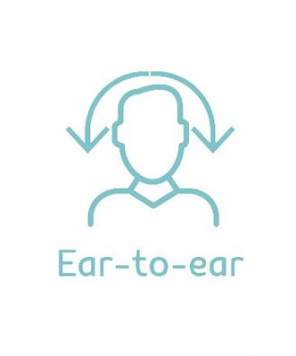 ear to ear hearing icon